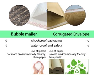 corrugated paper bag