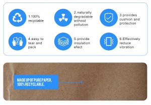 corrugated paper bag